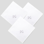 Set of 3 organic handkerchiefs