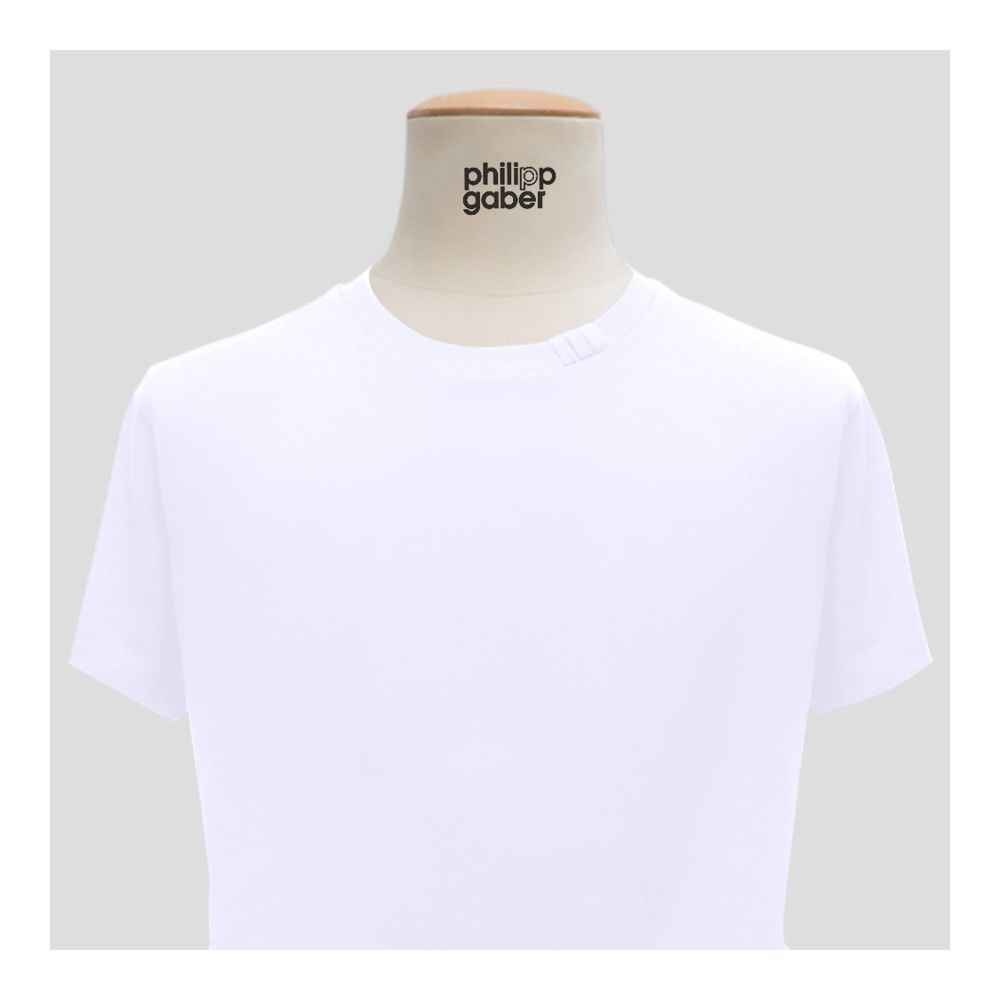 T-shirt bio 3 plis label fabriqué à Paris PhilippeGaber Made in France