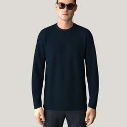 Organic long sleeves T-shirt Made in Paris France| PhilippeGaber