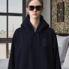 Hotel Rosalie one size oversized sweatshirt 100% organic cotton made and embroidered in Paris by Philipp Gaber