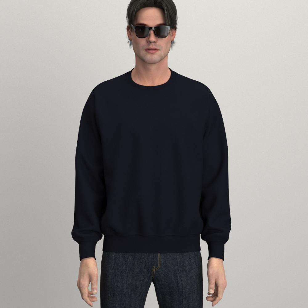 Sweatshirt French Terry coton bio Gots fabriqué à Paris PhilippeGaber