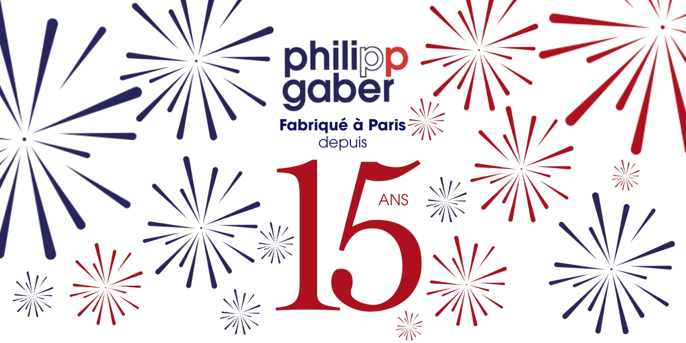 Philippe Gaber mouchoirs français depuis 2009 fête ses 15 ans en 2024