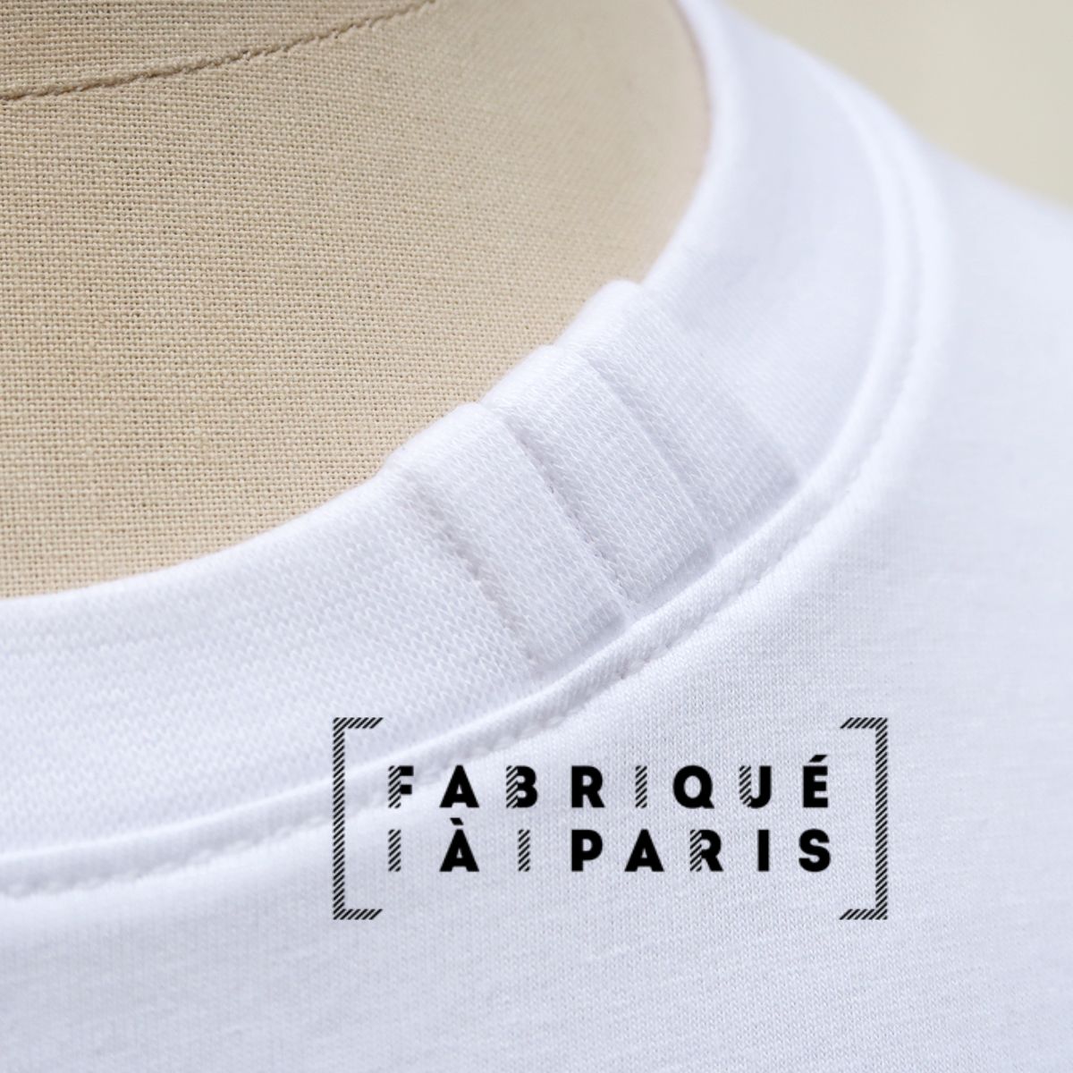 T-shirt français en coton biologique certifié Gots fabriqué avec éthique à Paris Philippe Gaber depuis 2009.